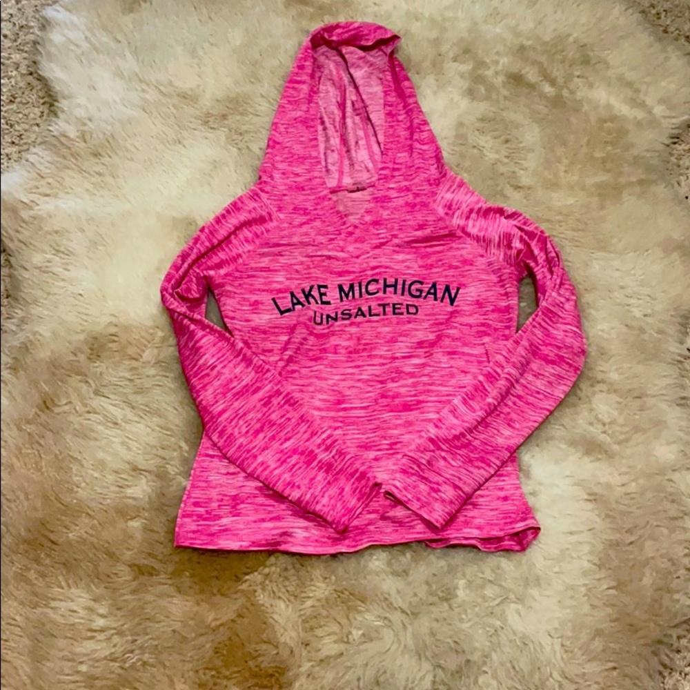 Active Wear Hooded Top